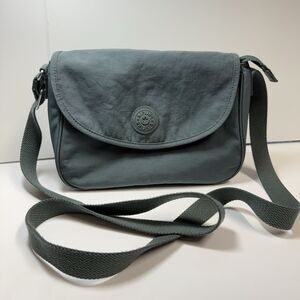 Kipling Sunita Crossbody Adjustable Strap Bag In Blue Green